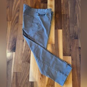 EUC Gloria Vanderbilt Amanda Straight Jeans, 16P Short, Smokey Gray/Brown